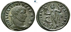 Licinius I AD 308-324. Siscia. Follis Æ