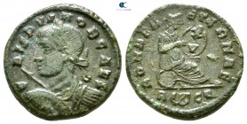 Crispus AD 317-326. Rome. Follis Æ