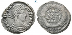 Constantius II AD 337-361. Sirmium. Siliqua AR