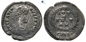 Gratian AD 367-383. Constantinople. Siliqua AR