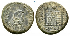 Flavius Victor AD 387-388. Lugdunum (Lyon). Minimus AE