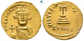 Constans II. AD 641-668. Constantinople. Solidus AV