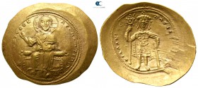 Isaac I Comnenus AD 1057-1059. Constantinople. Histamenon Nomisma AV
