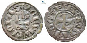 Philippe I of Taranto AD 1294-1332. Lepanto. Denar AR
