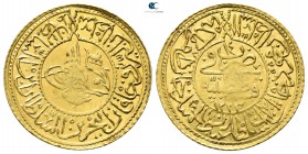 Turkey. Constantinople. Mahmud II  AD 1808-1839. AH 1223-1255. Tek Altin AV