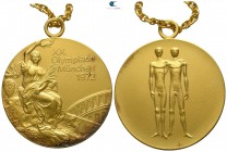 Germany. München.  AD 1972. Struck by Bayerisches Hauptmünzamt München. AV Gold Medal