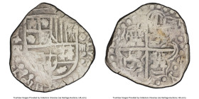 Philip III Cob 4 Reales (1618-1620) P-T VF Details (Cleaned) PCGS, Potosi mint, KM9, Cal-780. 13.51gm. A heavy-weight piece with bold devices. HID0980...