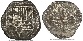 Philip III "Pre-Motherlode Atocha" Cob 4 Reales ND (1618-1621) P-T Genuine NGC, Potosi mint, KM9. 9.22gm. Grade "10 points". Salvaged from the "Nuestr...