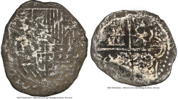 Philip III "Pre-Motherlode Atocha" Cob 4 Reales ND (1598-1621) Genuine NGC, Potosi mint, KM9. 8.13gm. Grade "10 points". Salvaged from the "Nuestra Se...