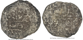 Philip III "Pre-Motherlode Atocha" Cob 4 Reales ND (1598-1621) Genuine NGC, Potosi mint, KM9. 6.62gm. Grade "9 points". Salvaged from the "Nuestra Señ...