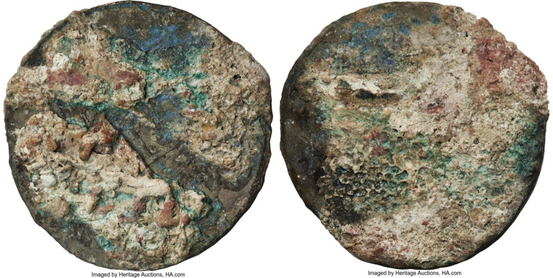 3-Piece Lot of Shipwreck 8 Reales ND (1772-1825), A display lot showing 3 differ...