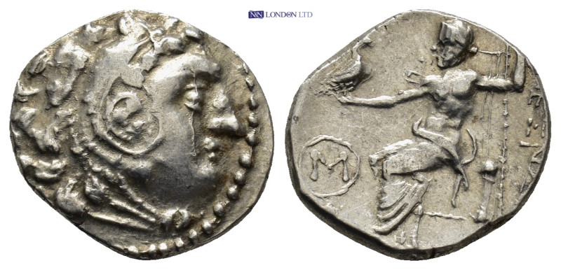 IONIA, Uncertain. Early-mid 3rd century BC. AR Drachm (17mm, 3.9 g). In the name...