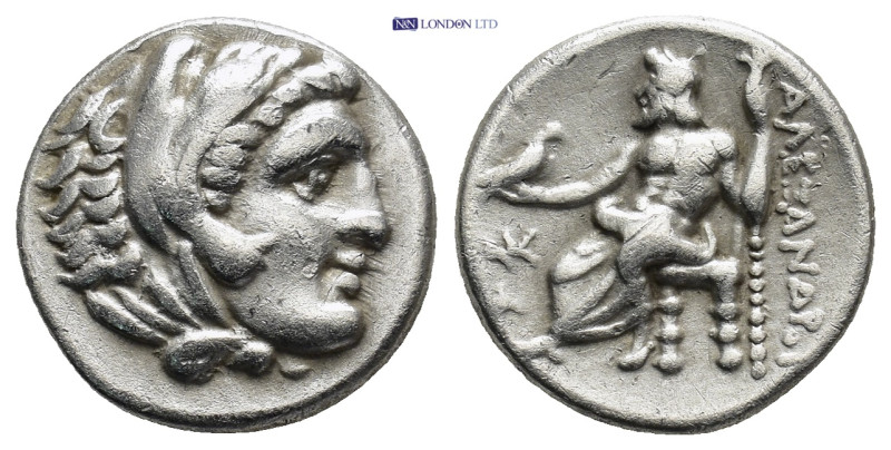 KINGS OF MACEDON. Alexander III 'the Great' (336-323 BC). Drachm. (16mm, 4.17 g)...