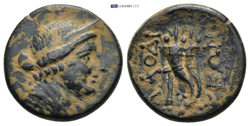 PHRYGIA. Laodikeia. Circa 133/88-67 BC. AE (6.57 Gr. 21mm.) 
Diademed female hea...