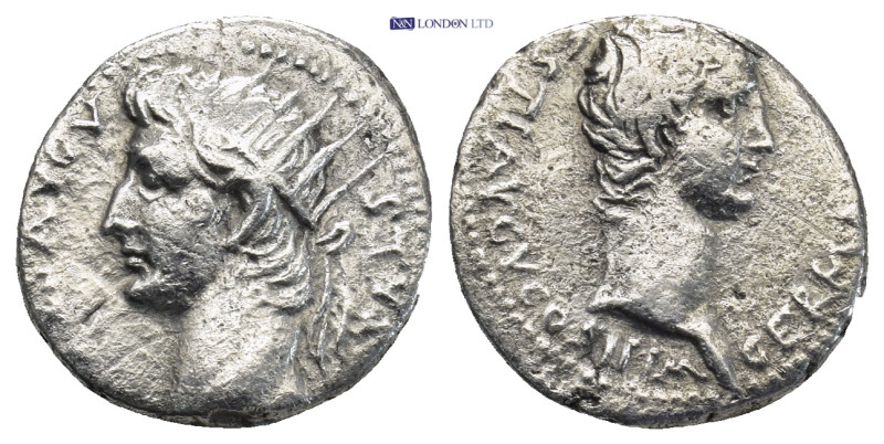 CAPPADOCIA. Caesarea. Germanicus with Divus Augustus (Caesar, 15 BC-19 AD). Drac...