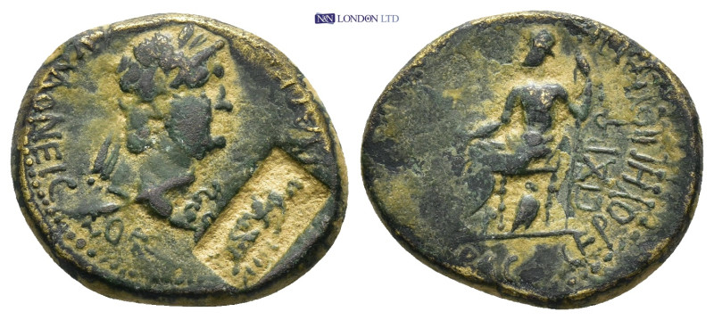 PHRYGIA. Akmoneia. Nero (AD 54-68). Ae (20mm. 4.81 g) Lucius Servenius Capito, a...