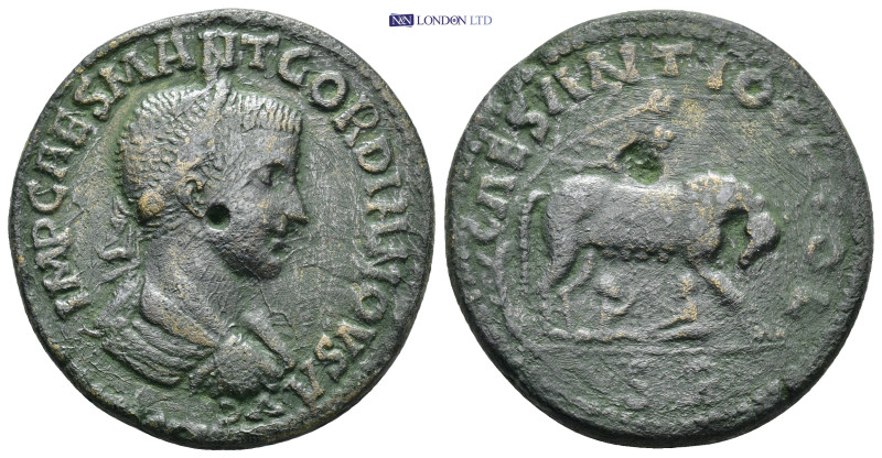 Pisidia Antioch, Gordian III. AD 238-244. (25.18 Gr. 34mm.)
Laureate head right ...