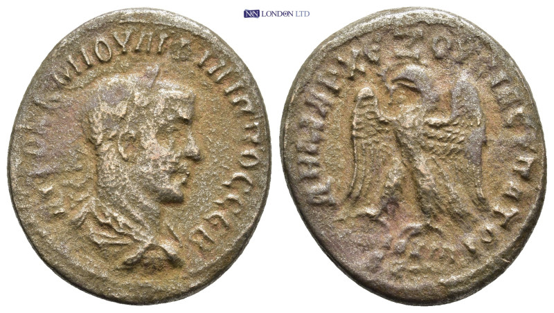 SYRIA, Seleucis and Pieria. Antioch.Philip I AR Tetradrachm (26mm, 9.6 g) AD 248...