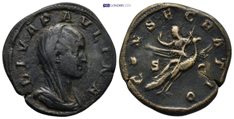 Diva Paulina (wife of Maximinus I) Æ Sestertius. (31mm, 19.9 g) Rome, after AD 2...