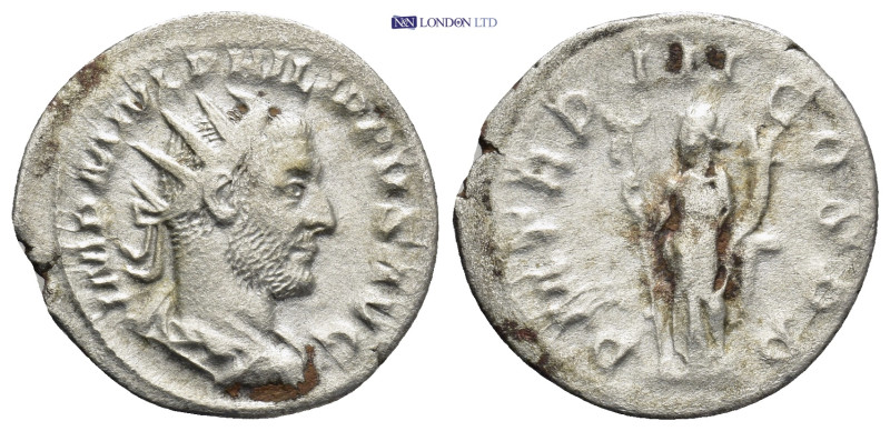 PHILIP I THE ARAB (244–249). Antoninianus. (21mm, 2.2 g) Rome. Obv: IMP PHILIPPV...