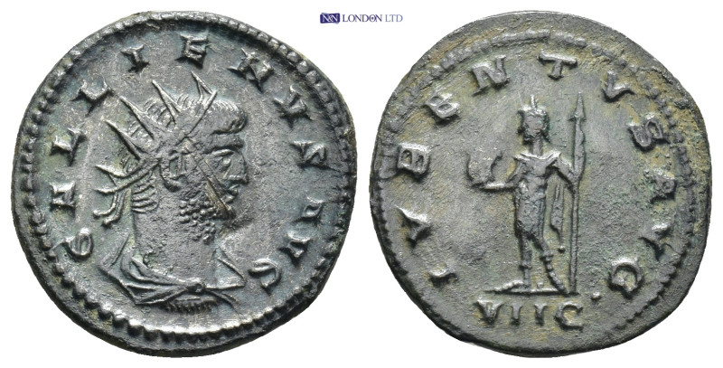 GALLIENUS, 253-268 AD. Antoninianus. Antioch. (3.53 Gr. 21mm.)
Radiate, draped a...