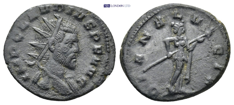 CLAUDIUS II GOTHICUS (268-270). Antoninianus. Mediolanum. (3.63 Gr. 21mm.)
 Radi...