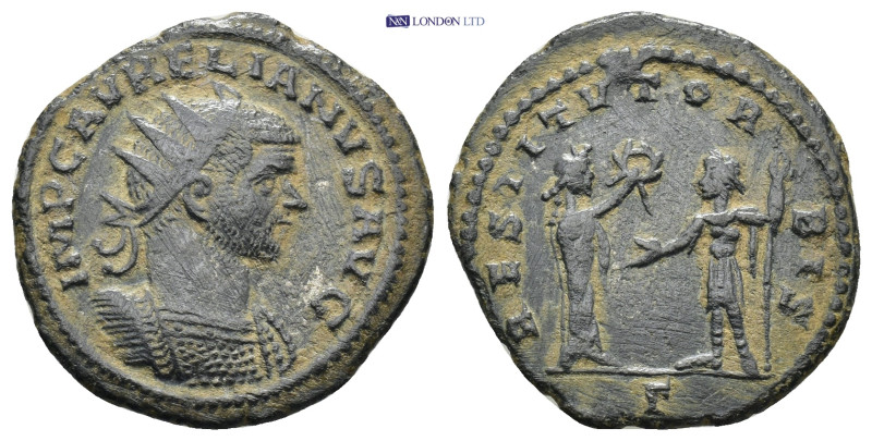 AURELIAN (270-275). Antoninianus. Antioch. (3.78 Gr. 22mm.) 
Radiate and cuirass...