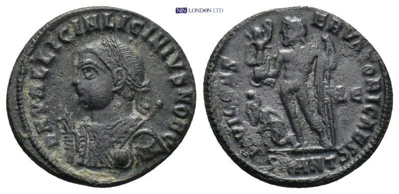 Licinius II as Caesar, Æ Nummus. (19mm, 2.78 g) Antioch, AD 317-320. D N VAL LIC...