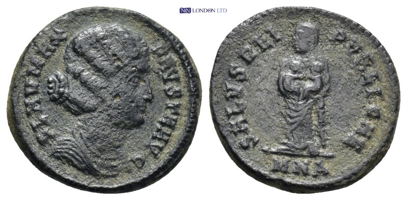 FAUSTA, wife of Constantine I. Augusta, 324-326 AD. Æ Follis (18mm, 3.46 g). Nic...