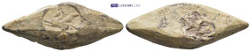 Greek sling bullet. (37mm, 26.75 g) Pegasos flying left / Pegasos ?