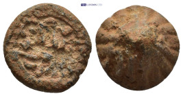 Library terracotta seal/bulla for papyrus scrolls. (16mm, 6.79 g)