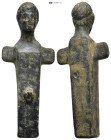 Bronze male figurine. (74mm, 85.8 g)