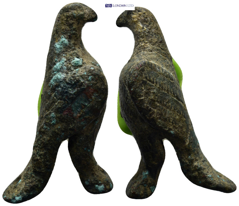 A bronze figure of an eagle with wings outspread. (49mm, 44.7 g)