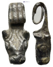 A silver bull head pendant (20mm, 3.83 g)