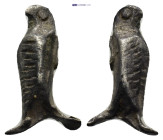 A silver eagle figurine. (18mm, 1.89 g)