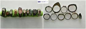 Ring lot 10 pieces SOLD AS SEEN NO RETURNS.