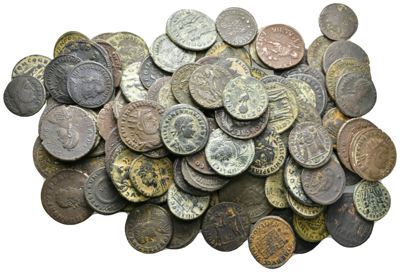 Roman Imperial lot 114 pieces. SOLD AS SEEN NO RETURNS.