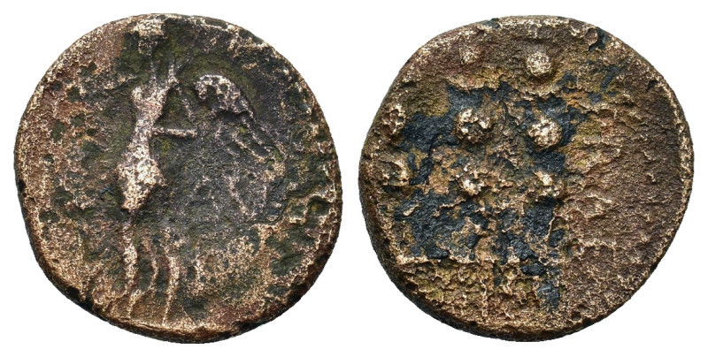 Macedon, Philippi. Pseudo-autonomous issue. Circa mid 1st century AD. Æ (15mm, 3...