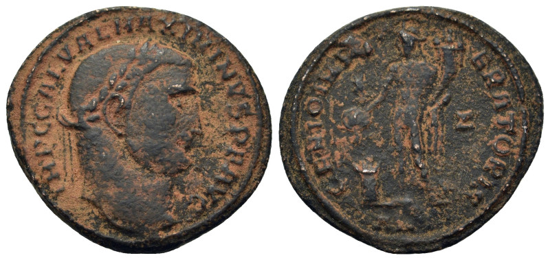 Maximinus II (310-313). Æ Follis (23,6mm, 4.9g). Antioch. AD 310. Laureate head ...