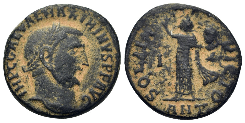 Maximinus II (310-313). Æ Follis (20,4mm, 4.8g). Antioch. Laureate head r. R/ Ra...