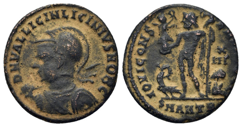 Licinius II (Caesar, 317-324). Æ Follis (17,9mm, 2.65g). Antioch, AD 321-323. He...