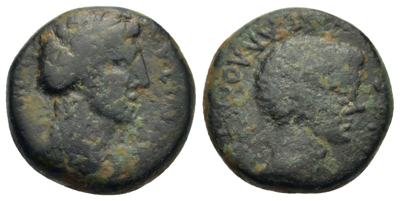 Aeolis, Temnus. Time of Augustus (27 BC-AD 14). Æ (16mm, 4.80g). Issue of C. Asi...