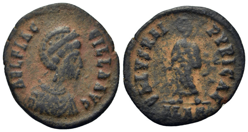 Aelia Flaccilla (Augusta, 379-386/8). Æ (22,5mm, 3.67g). Alexandria. Diademed an...