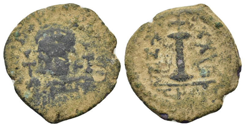 Justinian I (527-565). Æ 10 Nummi (21,5mm, 4.6g). Theoupolis (Antioch), year 20?...