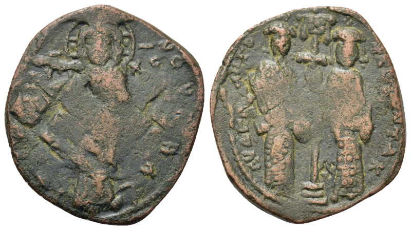 Constantine X and Eudocia (1059-1067). Æ 40 Nummi (27mm, 7.8g). Constantinople. ...