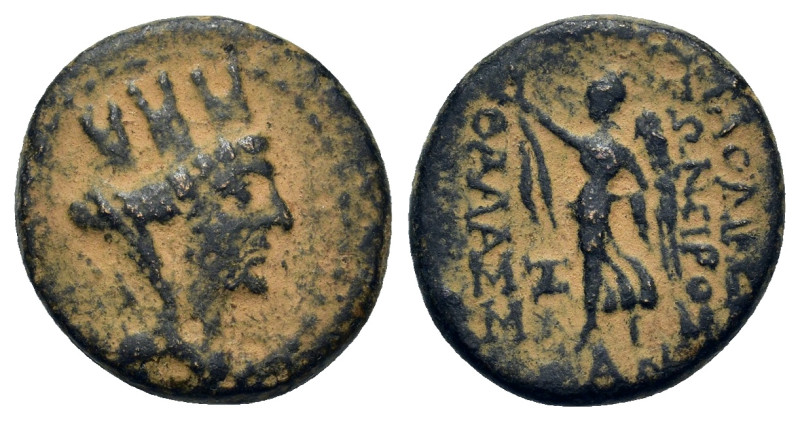 Seleukis and Pieria, Laodicea ad Mare, 1st century BC. Æ (16.5mm, 4.50g), year 7...