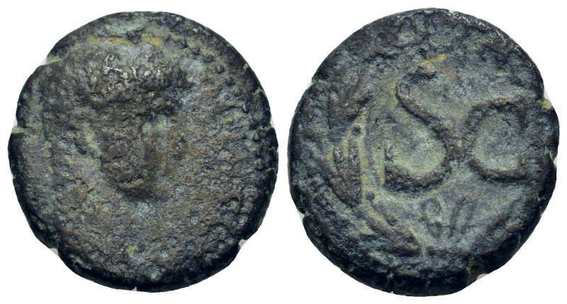 Nero (54-68). Seleucis and Pieria, Antioch. Æ (18,7mm, 6.8g). Laureate head r. R...