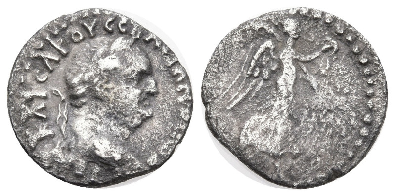 Vespasian (69-79). Cappadocia, Caesarea-Eusebia. AR Hemidrachm (16,98mm 1.4g). L...