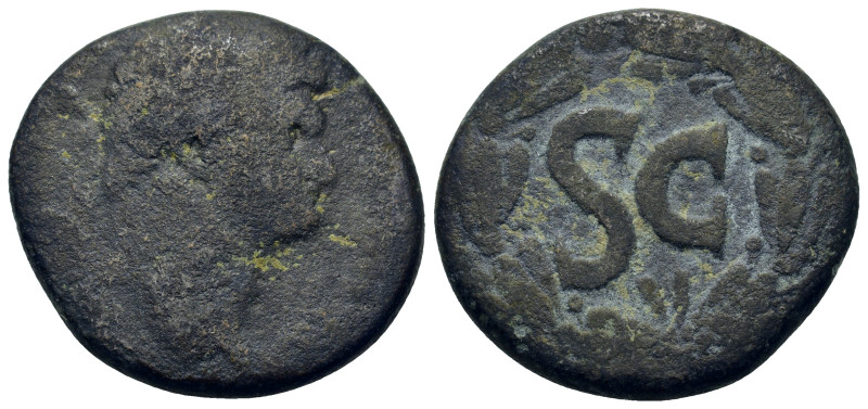 Domitian (81-96). Seleucis and Pieria, Antioch. Æ (26mm, 13.2g). Laureate head r...