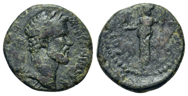 Antoninus Pius (138-161) . Uncertain mint. Æ (18,5mm, 4.5g). Laureate head r. R/...